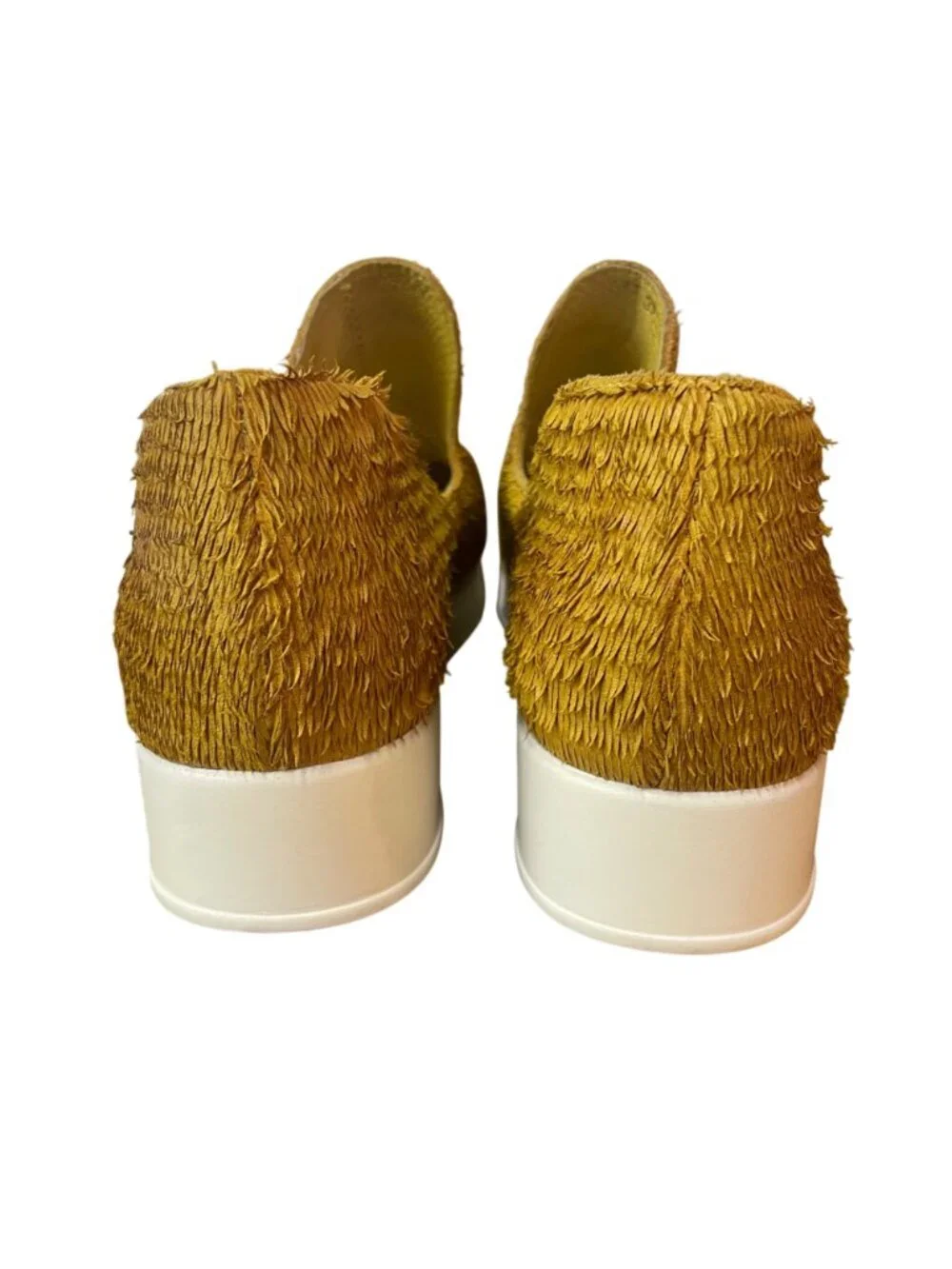Antelope Comfy Slip On Sneaker Shoes J41 Sailor Mustard Yellow Sz 37 (EU)